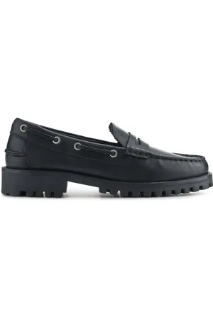 JONES BOOTMAKER Miuccia Leather Moccasins AU 7 (EU 38)