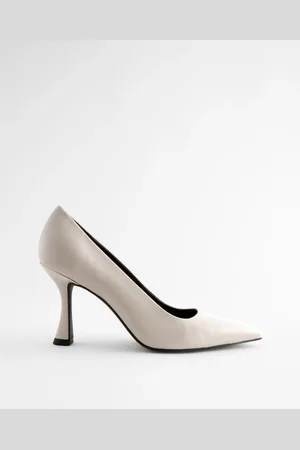 Next Forever Comfort Leather Chisel Toe Heel Court Shoes AU 9 (EU 41)