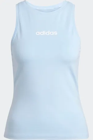 adidas Blue Linear Tank Top AU 16-18