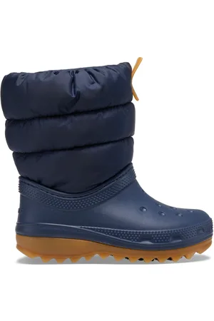 Crocs Blue Toddler Classic Neo Puff Snow Boots AU 7 (EU 24)