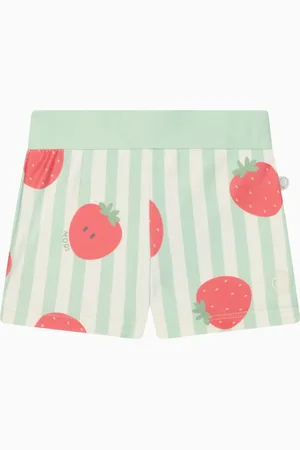 Mori Strawberry Stripe Swim Shorts UPF 50+ 3