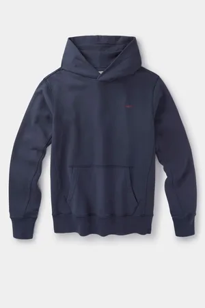 Aubin Blue Coe Heavyweight 100% Cotton Hoodie XXL