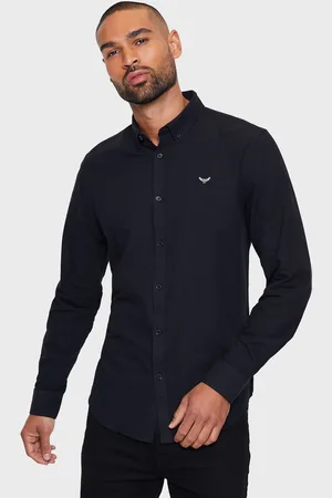 Threadbare Oxford Long Sleeve Shirt S