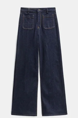 Hush Puppies Blue Rowan Flared Jeans AU 6 S