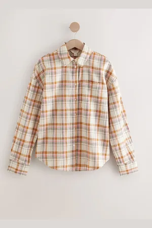 Next Long Sleeve Shirt With Linen 16