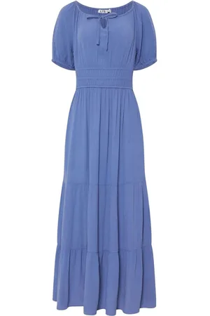 Long Tall Sally Boho Tiered Dress AU 18 Tall