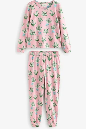 Cath Kidston Pink Lily of the Valley 100% Cotton Twosie Pyjamas S Tall