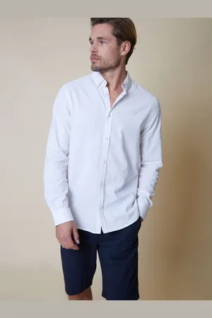 Threadbare Linen Blend Long Sleeve Shirt S