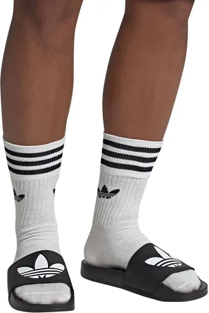 adidas Black Originals Adilette Lite Slides AU 12 (EU 47.5)