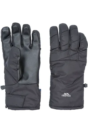 Trespass Unisex Kulfon Adult Black Gloves XS