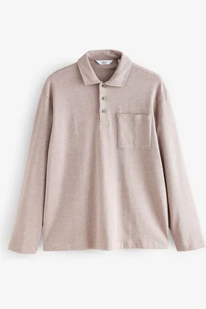 Next Heavyweight Long Sleeve Polo Shirt 3XL
