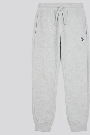 U.S. Polo Assn. U. S. Polo Assn Grey Boys Double Horsemen Joggers 140146cm