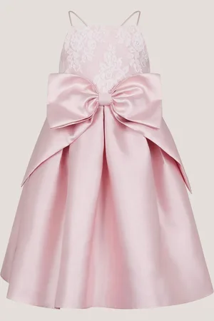 Monsoon Juniper Satin Lace Bow Bridesmaid Dress 12