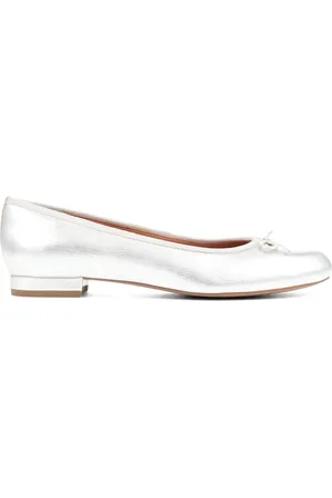 JONES BOOTMAKER Soleil Leather Low Ballet Shoes AU 7 (EU 38)