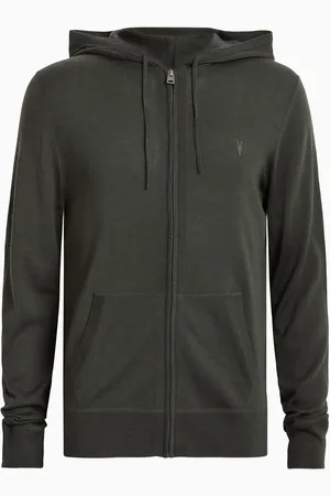 AllSaints AllSaints Green Mode Merino Zip Hoodie XS