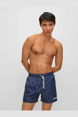 HUGO BOSS Contrast Logo Lined Swim Shorts XXL
