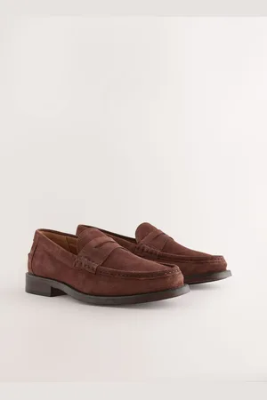 Next Standard Fit Suede Penny Loafers AU 11.5 (EU 46)