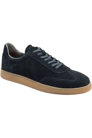 Frank Wright Mens Suede Lace-Up Trainers AU 12 (EU 46)
