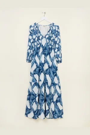 Fat Face FatFace Noelle Midi Dress AU 22 R