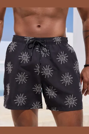 Next Embroidered Swim Shorts large