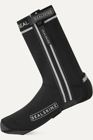 Sealskinz Barsham All Weather Led Cycle Overshoe (Open Sole) L