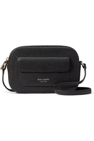 Kate Spade Ava Pebbled Leather Crossbody Black Bag one