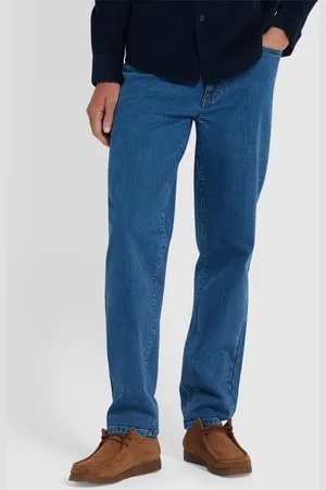 Farah Blue Norwood Stretch Jeans 32W x 31L (UK 32 R)