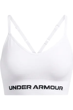 Under Armour White Vanish Seamless Low Bra L