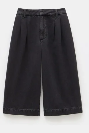 Hush Puppies Lya Cropped Denim Bermuda 100% Cotton Shorts AU 6 S
