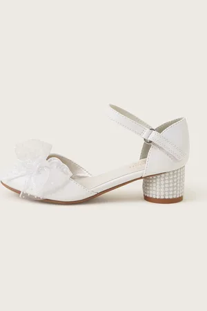 Monsoon Pearl Bow Two Part Heels AU 11 (EU 29)