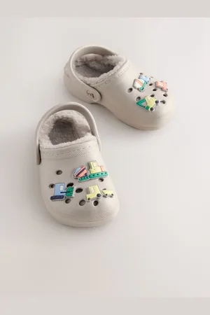 Next Neutral Transport Lined Clogs Slippers AU 12 (EU 30.5)