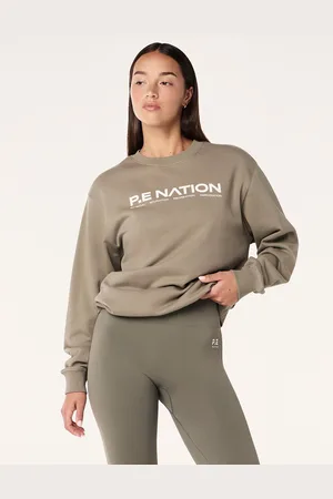 P.E Nation P. E Nation Silver Sage Qualify Sweatshirt XXL