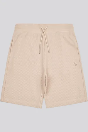 U.S. Polo Assn. U. S. Polo Assn. Mens Waffle Texture Shorts M