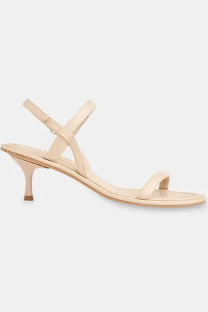 Whistles Nude Enslee Heeled Sandals AU 7 (EU 38)