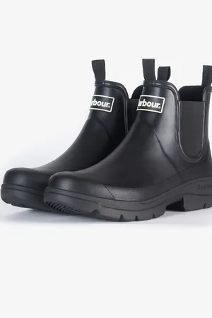 Barbour Black Nimbus Chelsea Wellington Boots AU 11 (EU 45)