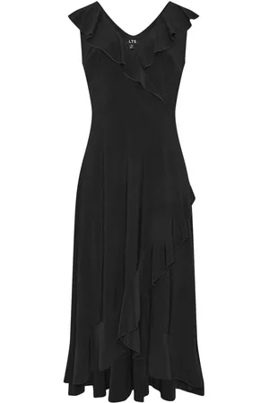 Long Tall Sally Wrap Frill Dress AU 10 Tall
