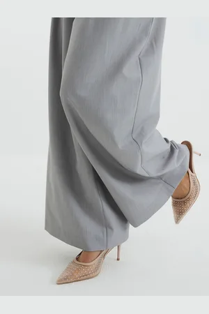 River Island Wide Fit Mesh Sling Back Court Shoes AU 8 (EU 39)