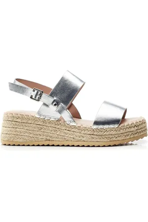 Moda In Pelle Nashay Two Part Low Espadrille Wedges AU 9 (EU 40)