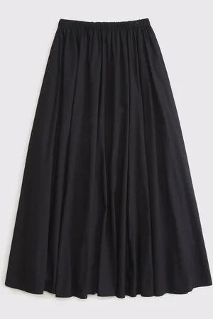 Abercrombie & Fitch Elasticated Waist Full Maxi Skirt medium