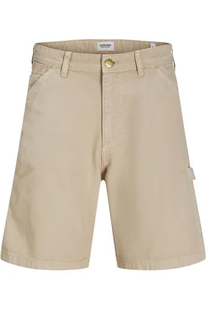 JACK & JONES Loose Fit Longline Carpenter 100% Cotton Shorts large