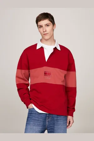 Tommy Hilfiger Tonal Flag Rugby Shirt XS