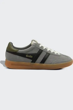Gola Evergreen Navy Burgundy Gum Mens Cyclone Trainers uk12eu47