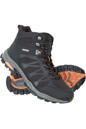 Mountain Warehouse Black Mens Trekker II Waterproof Softshell Walking Boots AU 8 (EU 41)