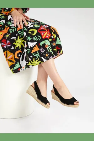 JONES BOOTMAKER Ladies Natural Rosanna Slingback Wedges AU 8 (EU 39)