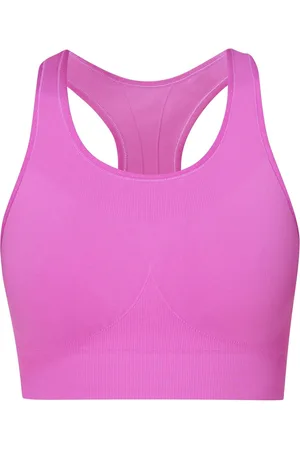Sweaty Betty Light Pink Stamina Seamless Sports Bra S