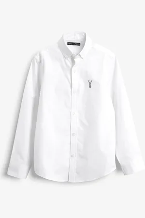 Next Single Oxford Shirt (3-16yrs) 8 Years (128 cm)