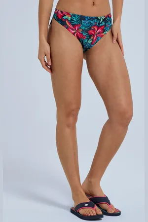Animale Red Womens Docks Printed Bikini Bottoms AU 6