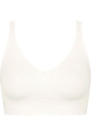 Sloggi ZERO Feel Bliss White Bralette L