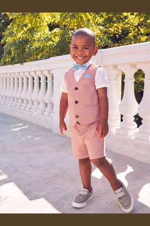 Ted Baker Shirt Waistcoat and Shorts Set 3