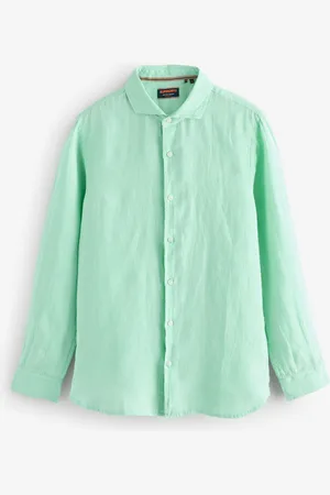 Superdry Vacation Long Sleeve 100% Linen Shirt XL